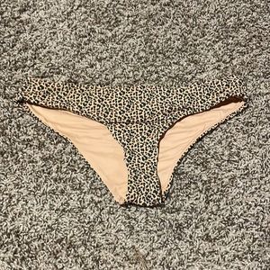 Radio fiji cheetah print bikini bottoms